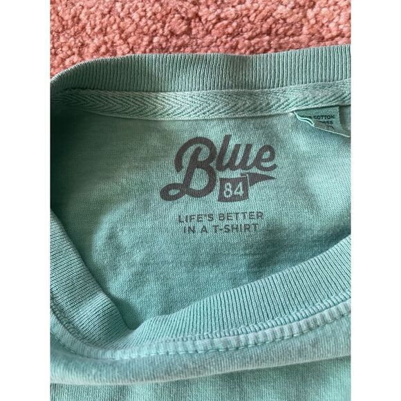 Blue84 Men's Avalon Dog Short Sleeve Cotton Bright Tee Size M - Picture 3 of 6